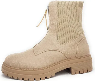 Produktbild von La Strada Damenschuhe Stiefel Reißverschluss Beige Freizeit