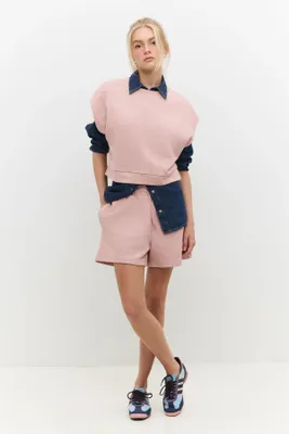 Produktbild von Shorts mit Taschen und elastischem Bund, Pink, M