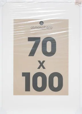 Produktbild von Fotorahmen "manu" weiß 70x100cm  - Atmosphera créateur d'intérieur