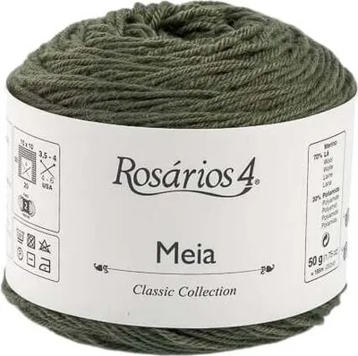 Produktbild von Rosários 4 Meia 17 Moss Strickgarn