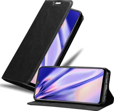 Obrázek produktu pro Cadorabo Case for Vivo Y95 Protective Case in Black Pouzdro na mobilní telefon s magnetickým zavíráním