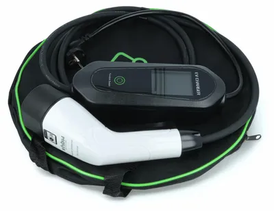 Produktbild von vhbw Typ 2 Ladekabel 3,5 kW 16 A 1-phasig 3 m für E-Auto - Kabel für Wallbox & Haushaltssteckdose Typ F CEE 7/7