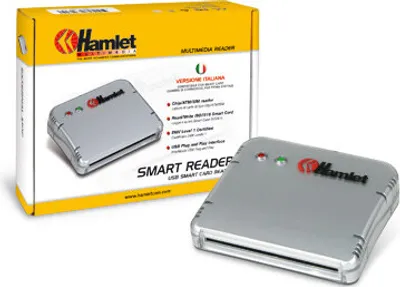 Immagine prodotto di Hamlet HUSCR2 USB Smart Card Reader lettore di schede USB 2.0