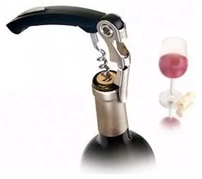 Immagine prodotto di Cavatappi sommelier nero Vacu vin 68514606