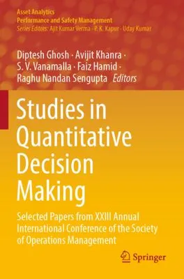 Obrázok produktu pre Studies in Quantitative Decision Making