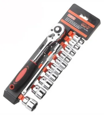 Imagen del producto de Juego de llaves de trinquete de 3/8", 12 en 1