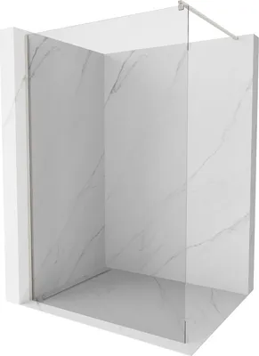 Zdjęcie produktu dla Mexen Kioto ścianka prysznicowa Walk-in 120 x 200 cm, transparent 8 mm, nikiel szczotkowany - 800-120-101-97-00