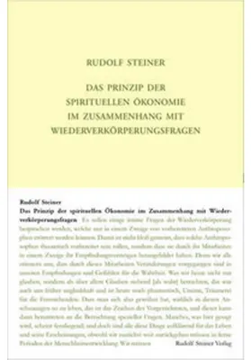 Immagine prodotto di Das Prinzip der spirituellen Ökonomie im Zusammenhang mit Wiederverkörperungsfragen