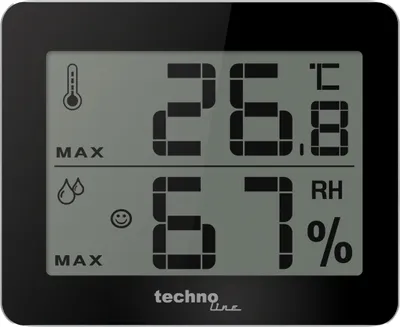 Produktbild von Technoline WS 9450 Stacja pogodowa / termometr (wewnętrzny, zewnętrzny) Czarny