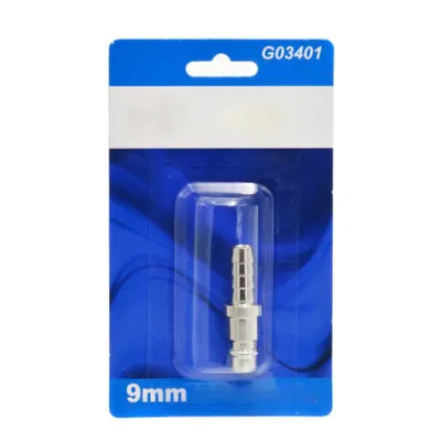 Image de Raccord rapide GEKO pour air comprimé, embout pour tuyau, 9 mm, mâle G03401