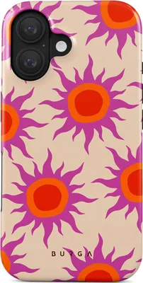 Produktbild von Hülle für Apple iPhone 16 - Burga Tough Hard Case Back Cover - Sunset Glow