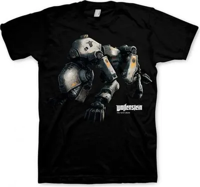 Image de T-Shirt Wolfenstein - Panzerhund [noir, L]