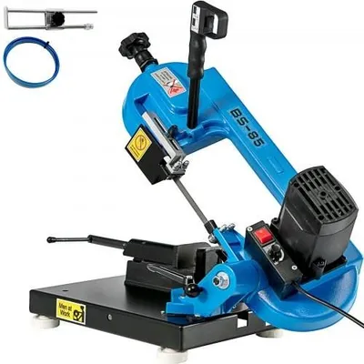 Immagine prodotto di Sega a nastro per metallo, sega a nastro per metallo 1000W per il taglio di legno, metallo, vetroresina, plastica