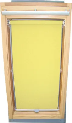 Produktbild von Rollo für VELUX Dachfenster Abdunkelung mit Haltekrallen GGL/GPL - 308 oder M08 - gelb
