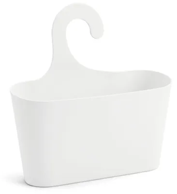 Productafbeelding van Douchemand Badkamermand Doucherek - Kunststof - Wit - 26 x 8,8 x 26 cm - Voor badkamer en keuken