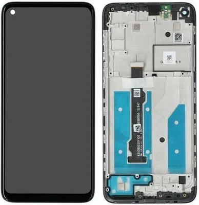 Produktbild von Original Motorola Moto G8 XT2045 LCD Display Touchscreen Bildschirm Rahmen Schwarz