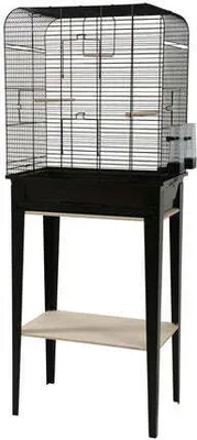 Immagine prodotto di Zolux Birdcage: loft chic con mobili neri