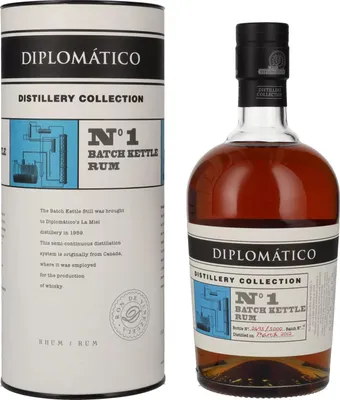 Image de Diplomático Distillery Collection N° 1 BATCH KETTLE Rum 47% Vol. 0,7l en boîte cadeau