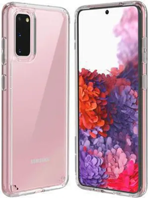 Obrázek produktu pro Hybridní kryt (nárazník + zadní strana) průhledný pro Samsung Galaxy S20