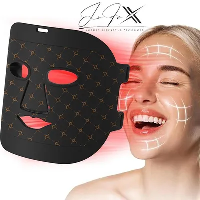 Produktbild von PROFI Kosmetik LED Gesichtsmaske Lichttherapie Anti Aging & Falten Akne Maske