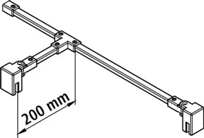 Produktbild von Kermi ZDSSSFWLI1201K Stabilisierung Zubehör SSSFW
