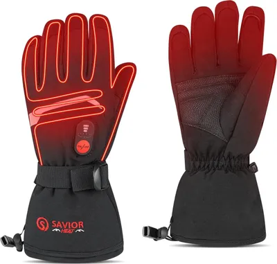 Produktbild von Heizbare Handschuhe, wiederaufladbar, touchscreen-kompatibel, Heizhandschuhe S66B, L