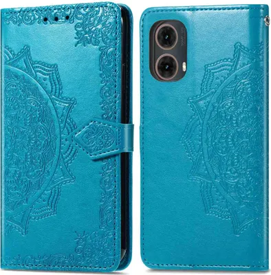 Immagine prodotto di Custodia a libro imoshion Mandala Motorola Moto G85 - Turchese