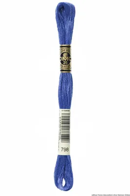 Produktbild von DMC Stickgarn Mouline Special 117MC -798, 6-fädig, 8m