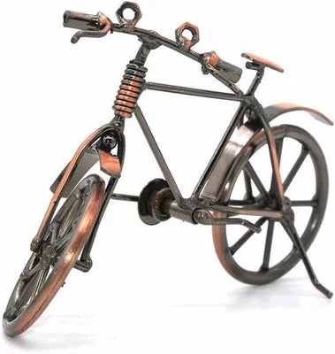 Obrázek produktu pro Kovový retro design – jedinečný motocyklový doplněk – ručně vyrobený – 19 x 6,5 x 12 cm – kov