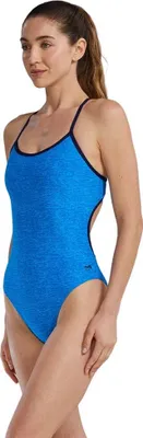 Image de Tyr Trinifyfit - Durafast Elite Lapped Swimsuit Blue 26 Women's Blue 26