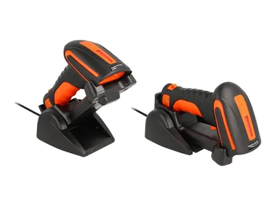 Produktbild von DELOCK Industrie Barcode Scanner 1D/2D für 2,4GHz o. BT
