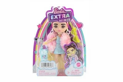 Image de Barbie Extra minis - en manteau de fourrure HKP90