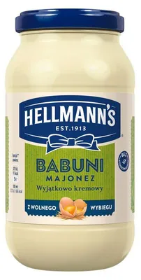 Zdjęcie produktu dla Hellmann's Majonez Babuni 340 ml