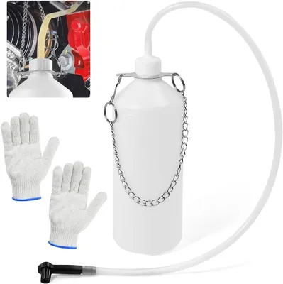 Image de Réservoir de liquide de frein en plastique, 1 litre, pour l'entretien automobile