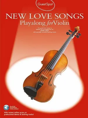 Produktbild von New Love Songs (+CD): für ViolineGastspot Playalong