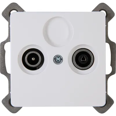 Produktbild von Kopp 921302089, TV + Radio, 1 Modul(e), Weiß