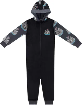 Immagine prodotto di Newcastle United FC - Abbigliamento da notte per bambini, in pile GF803 (152-158) (nero)