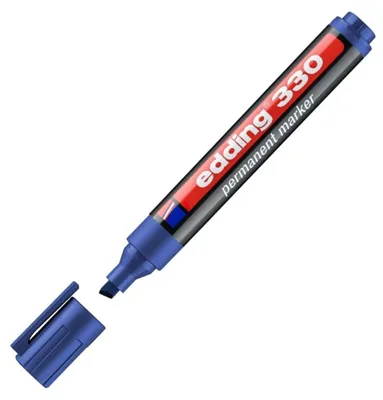 Produktbild von Edding e-330, 1 Stück(e), Blau, Schwarz, Blau, Schwarz, 1 mm, 5 mm