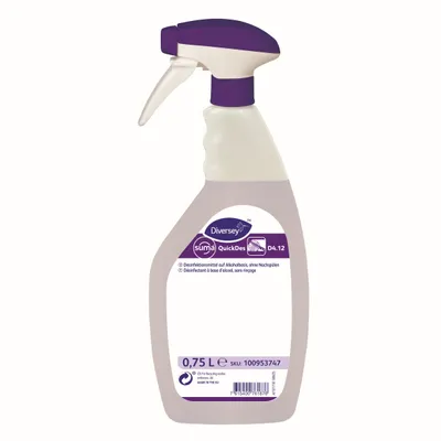 Produktbild von SUMA 100953747 Desinfektionsmittel QuickDes auf Alkohlbasis ohne nachspülen 750 ml