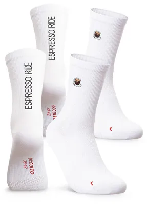 Produktbild von Occulto Herren & Damen Motiv Rennradsocken 2er Pack (Modell: Mathieu)