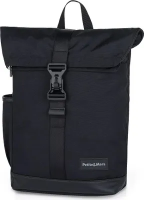 Immagine prodotto di Zaino fasciatoio per passeggino PETITE&MARS Jackob Absolute Black
