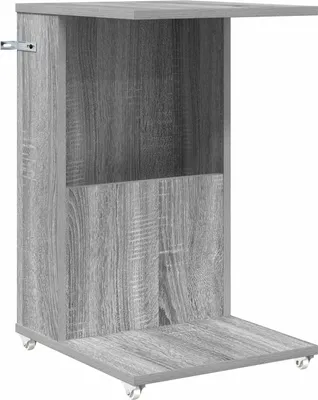 Immagine prodotto di vidaXL Tavolino grigio Sonoma 40 x 35 x 60 cm Materiale a base di legno
