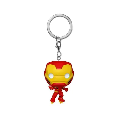Obrázek produktu pro FUNKO POP! KEYCHAIN Keychain Iron Man, Kroužek na klíče, Vícebarevný, Vinyl, Iron Man, 102 mm, Krabice