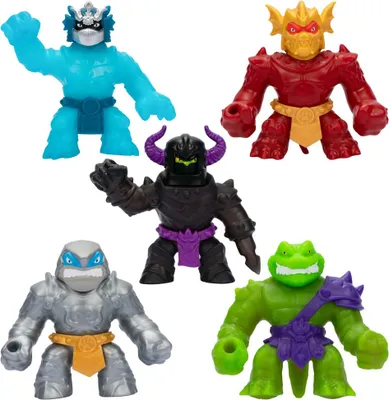 Image de Moose Toys Heroes of Goo Jit Zu Stretch Strikers S11 Pack de héros, assortis