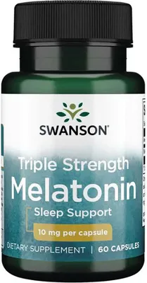 Produktbild von Melatonin 60 Kapseln Swanson Health Products