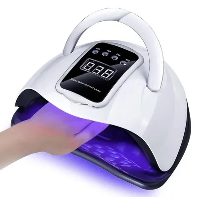 Produktbild von UV LED Nagellampe für Gelnägel, Professioneller Nageltrockner mit 66 LEDs, 4 Timer & Low Heat Modus, Automatischer Sensor LCD Display