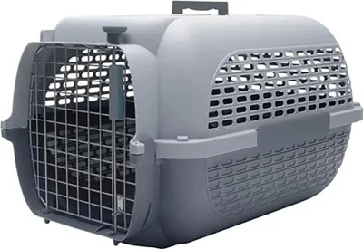 Produktbild von Dogit Pet Voyageur Haustiertransportbox Grau L Grau L
