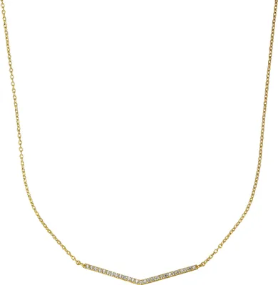 Produktbild von Celesta Gold Collier 375/- Gelbgold Zirkonia