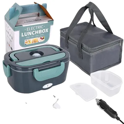 Immagine prodotto di Contenitore termico elettrico per il pranzo, capacità 1,5 l, doppia funzione di riscaldamento, 1,5 l, UE