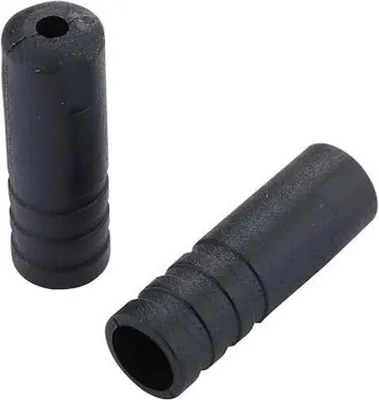Produktbild von Jagwire Endkappen offen für Schaltzugaußenhülle Ø 4 mm Schwarz - reibungsarme...